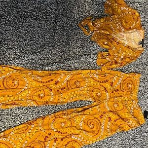 Two piece floral set from forever 21